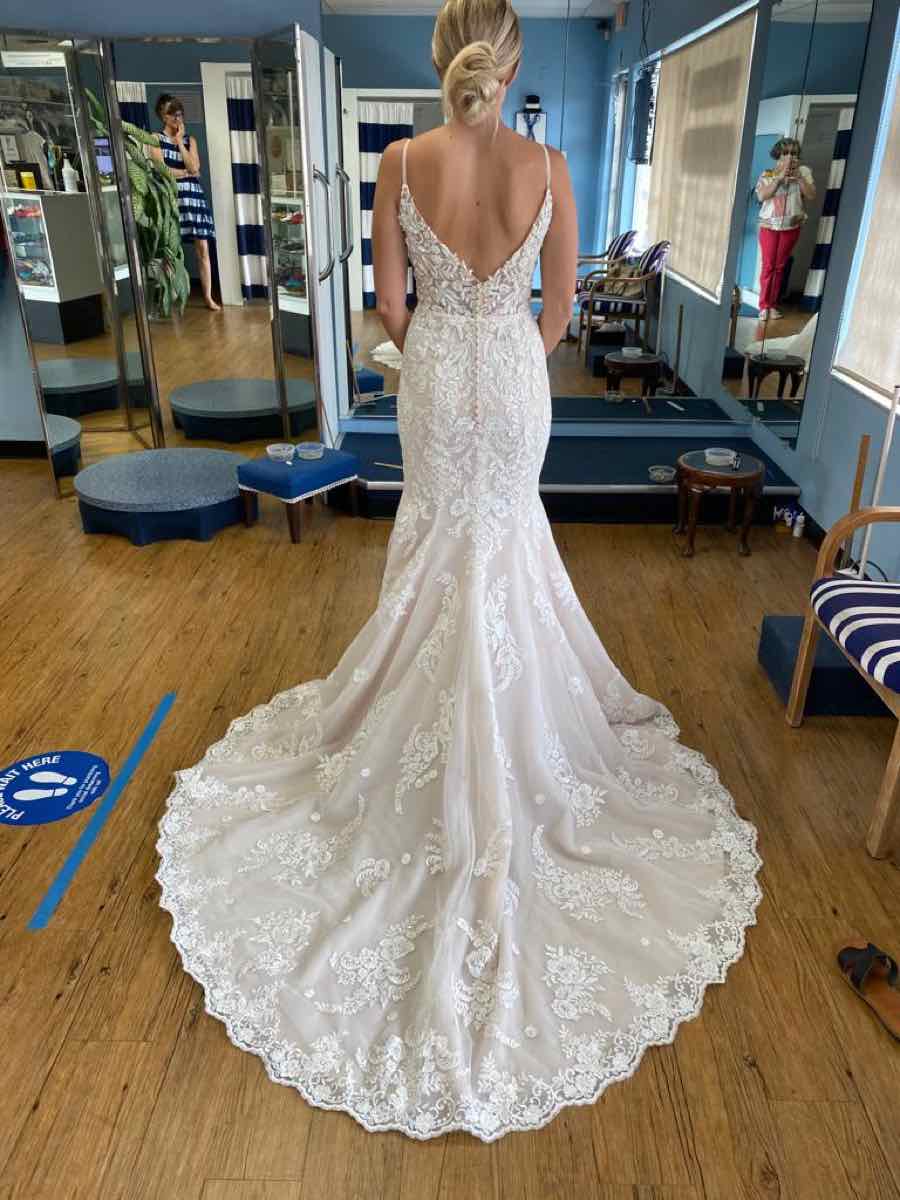 Bridal gown alteration